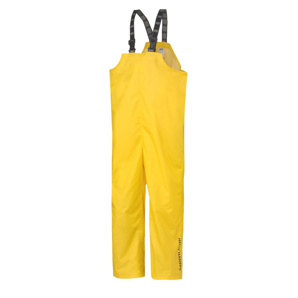 Helly Hansen Mandal Light Yellow Rain Bib Overalls 70529LYW-XS
