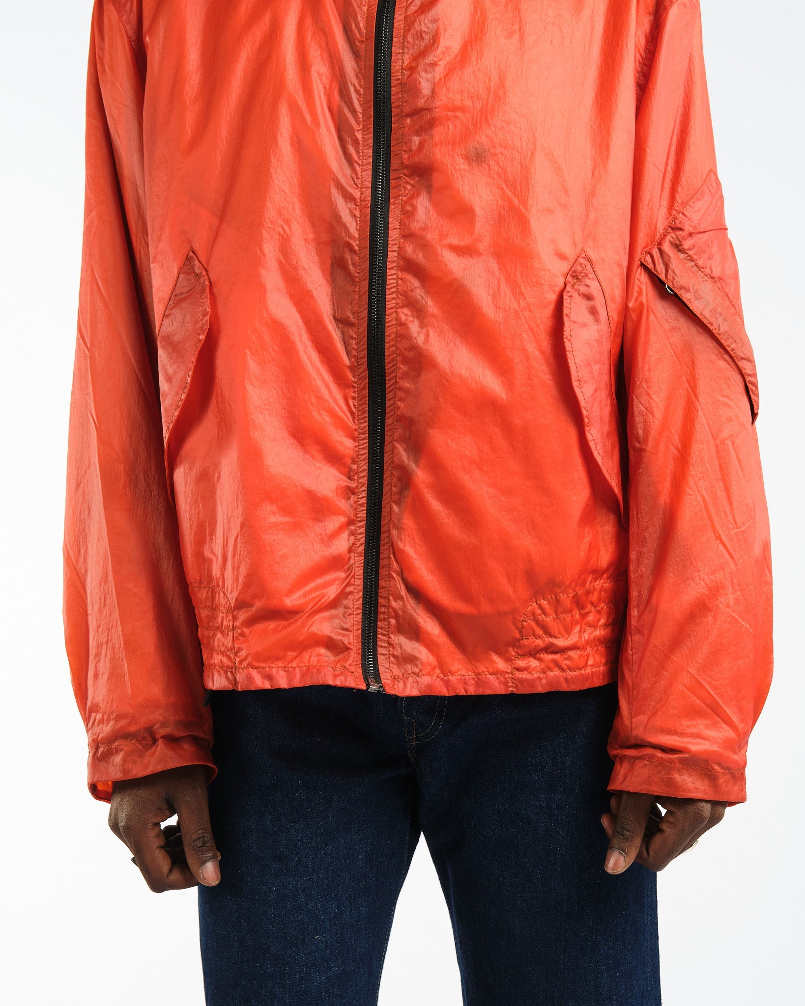 Luft Jacket Eld Rubberized Nylon by Our Legacy - Meadow