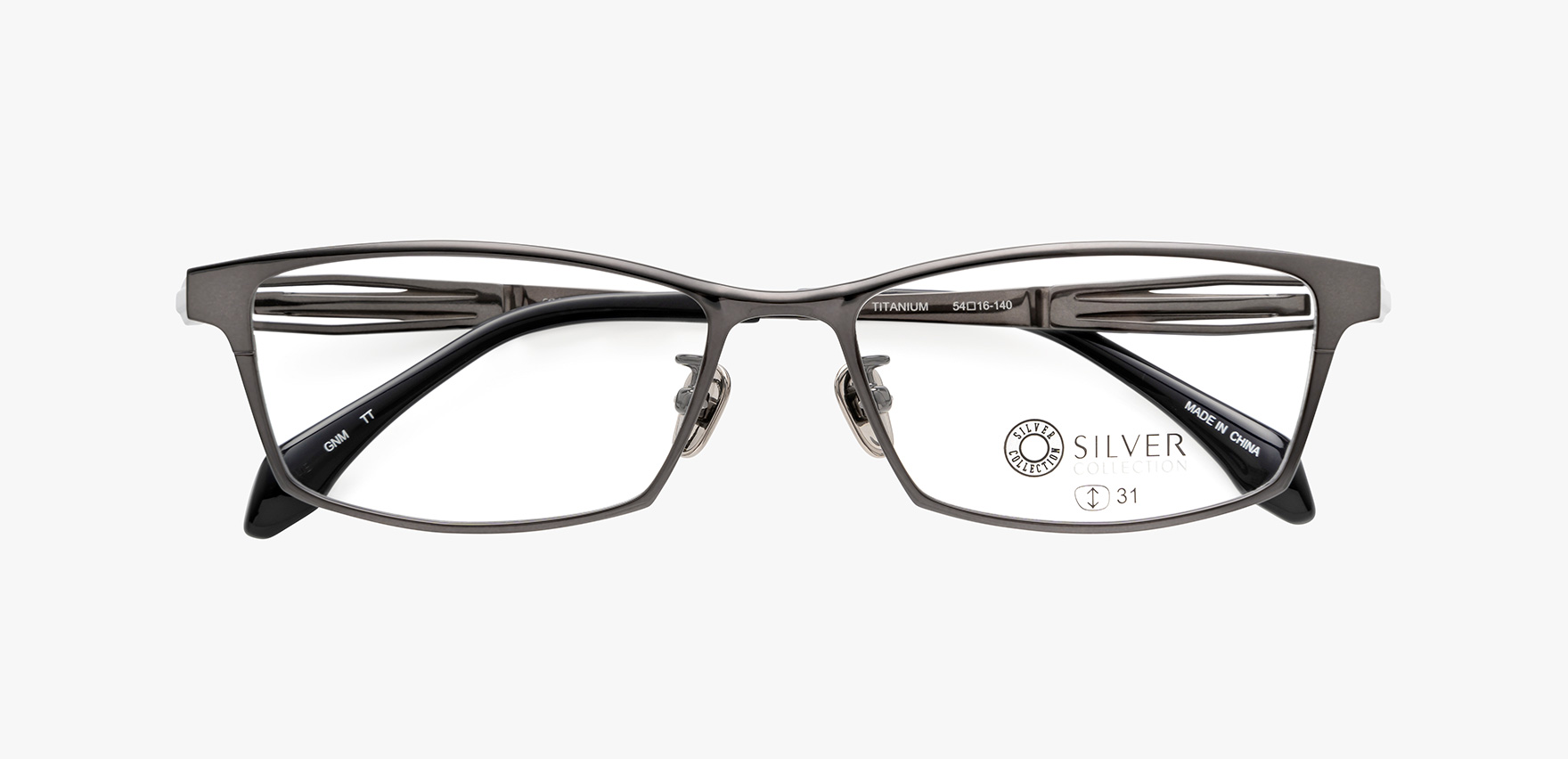 ｼﾙﾊﾞｰｺﾚｸｼｮﾝ SLV-530(54 ｶﾞﾝﾒﾀﾙ): メガネフレーム｜眼鏡市場【公式