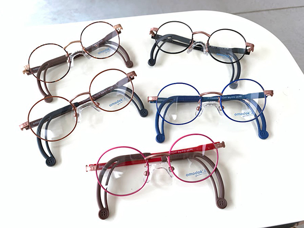 omodok （オモドック） tiny-513 新作 子どもメガネ 治療用眼鏡 丸