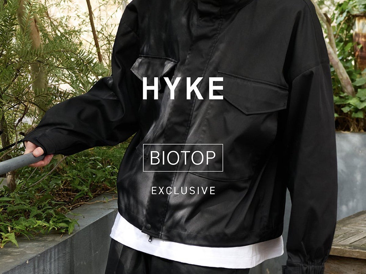 ハイク」の特別なミリタリーブルゾンがビオトープ別注で登場！ 期間