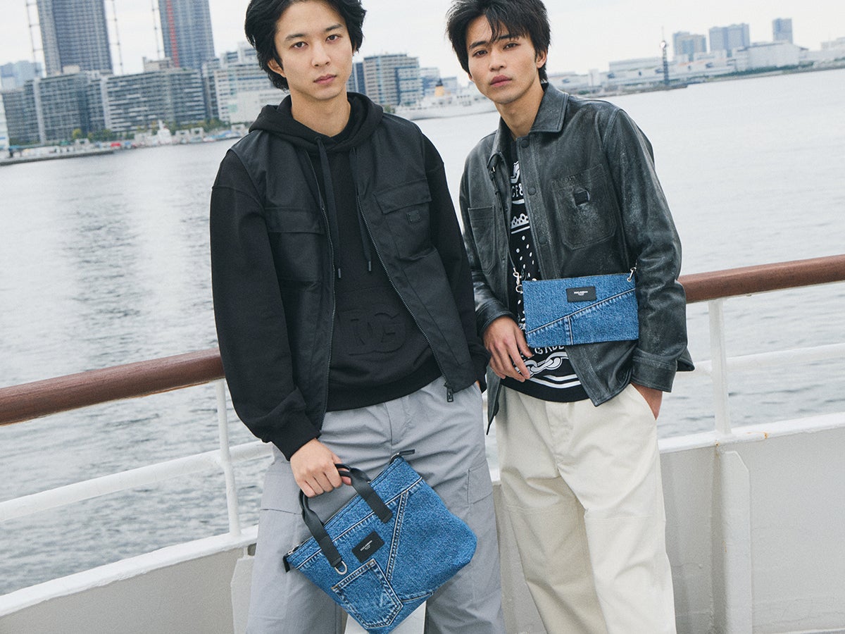 ドルチェ＆ガッバーナ、最上級の相棒バッグと僕らの毎日 メンズノンノ