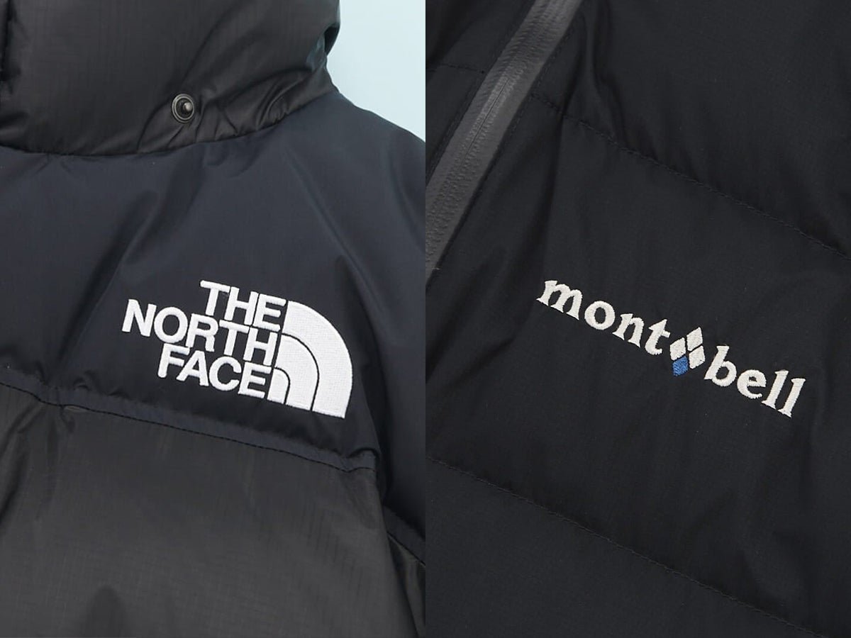 モンベルとザ・ノース・フェイスの「黒いゴアテックスダウン」は