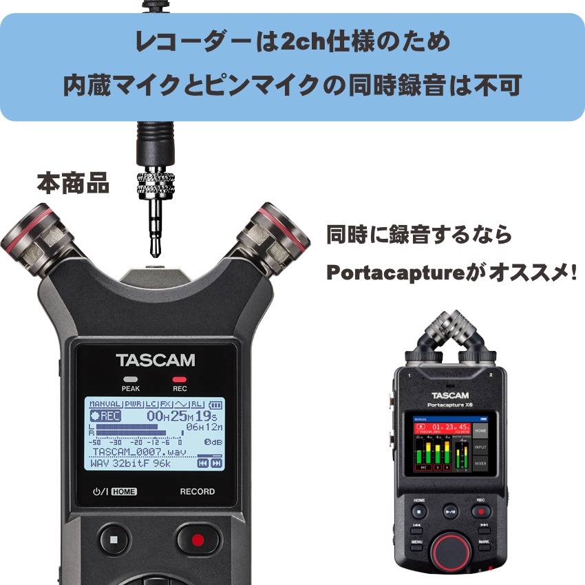 TASCAM オーディオインターフェイス機能内蔵 リニアPCMレコーダー DR