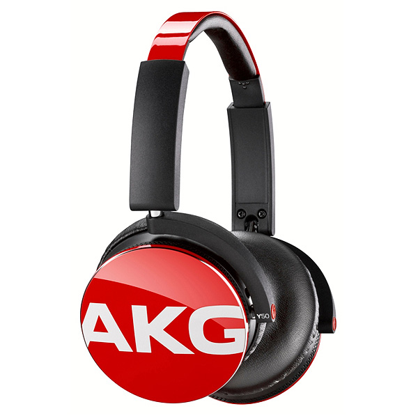 AKG(アーカーゲー) ／ Y50 (RED) - プレミアムDJスタイル・オンイヤー