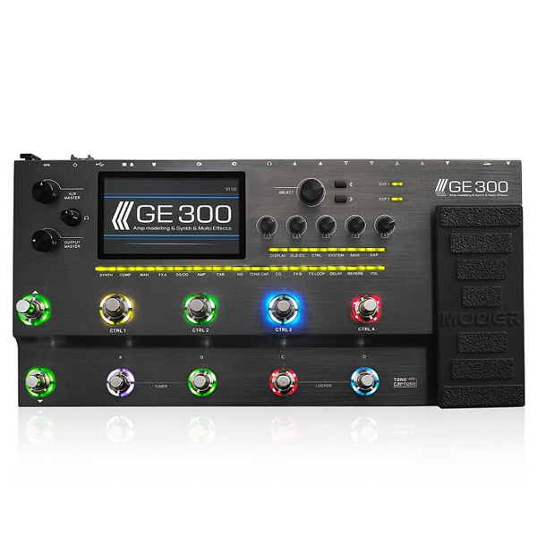 MOOER / GE300】大人気マルチエフェクターGE200の上位モデル！新