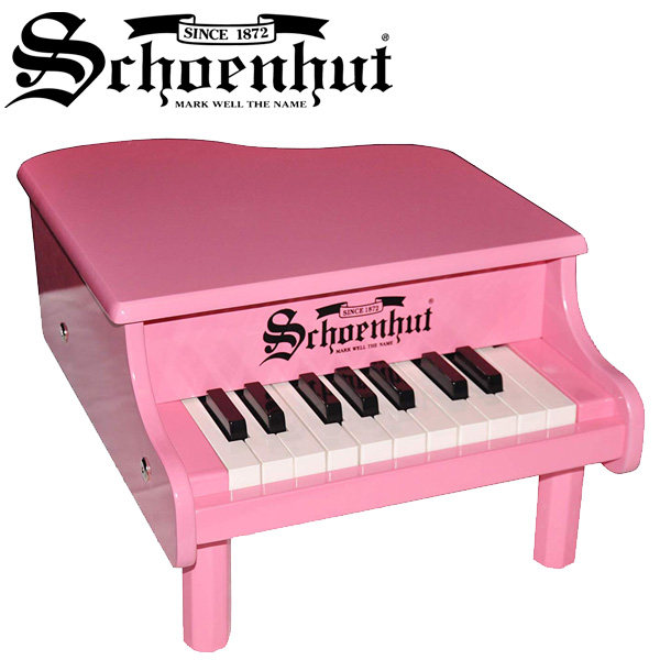 Schoenhut(シェーンハット) ／ Mini Baby Grand Piano (Pink) 18鍵盤