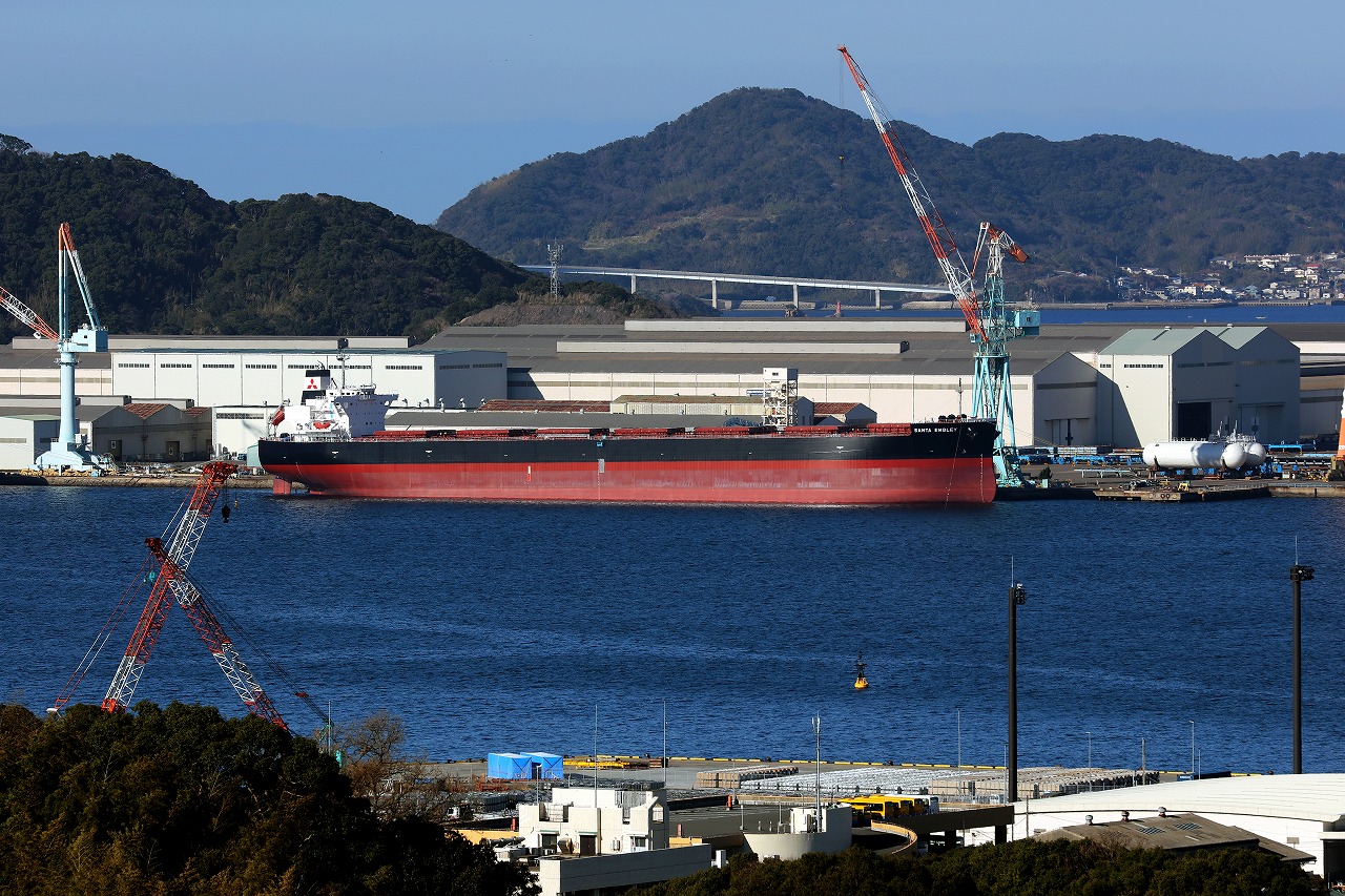 2050年GHGネットゼロを目指し、三菱鉱石輸送が新造ばら積み船「SANTA