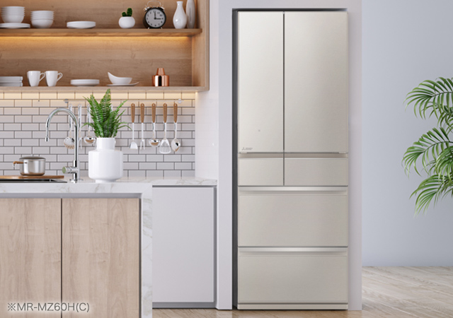 三菱電機 冷蔵庫：中だけひろびろ大容量シリーズ MZシリーズ