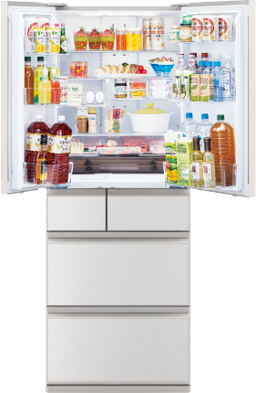 三菱電機 冷蔵庫：中だけひろびろ大容量シリーズ WZシリーズ