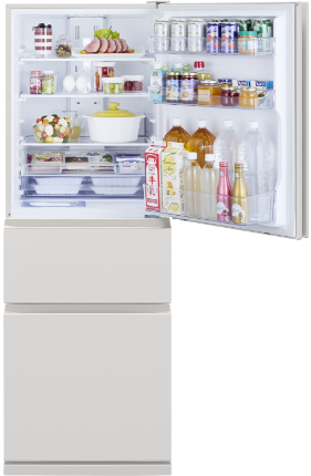 三菱電機 冷蔵庫：CXシリーズ MR-CX33M トップ