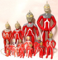 ウルトラセブン Vintage ソフビ セブン大集合!!