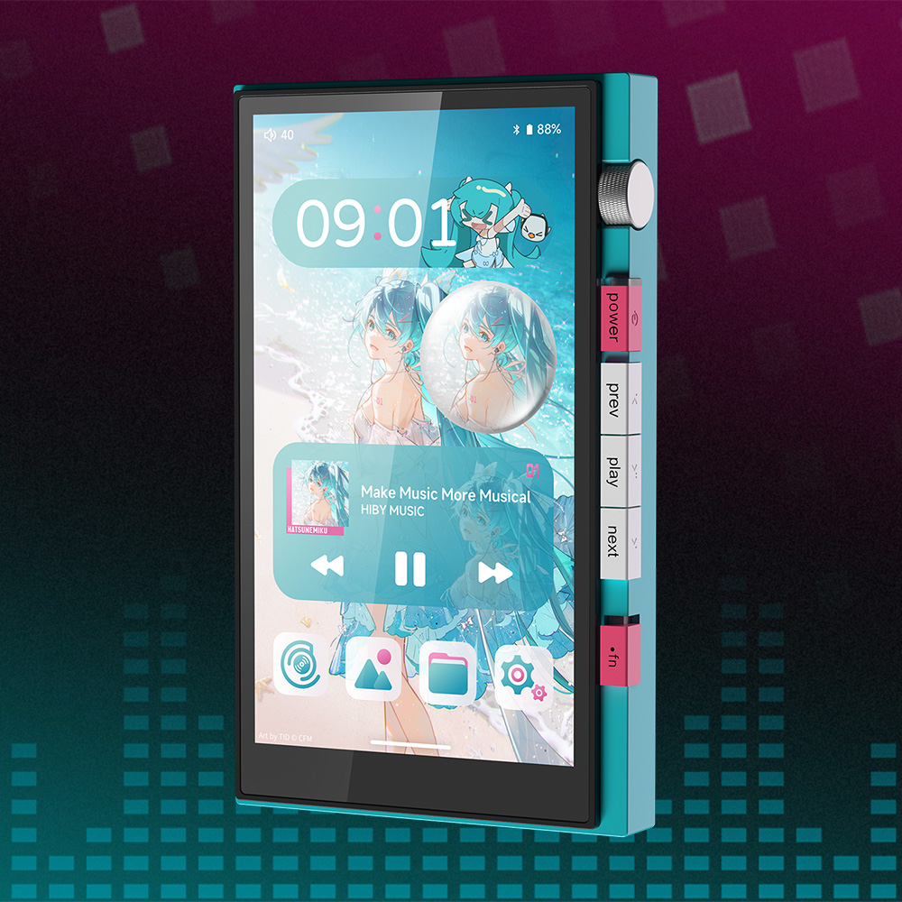 HiBy Digital×初音ミク「YUME」「M500 Hatsune Miku Edition」に関する