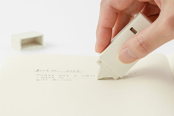 紙製修正テープ ＜5mm＞ クリーム(35500006)｜ミドリオンラインストア