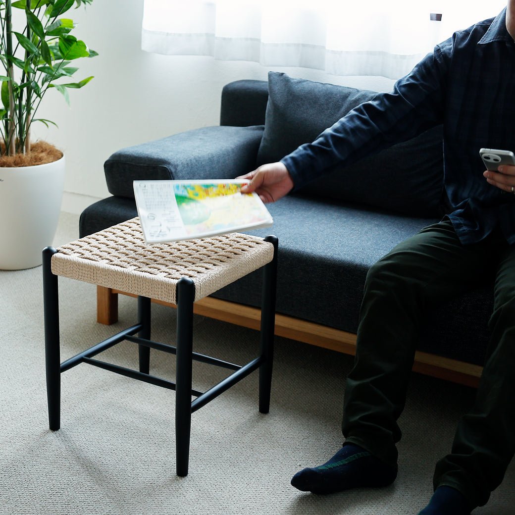 ペーパーコード スツール 北欧デザイン｜miion - miion｜北欧