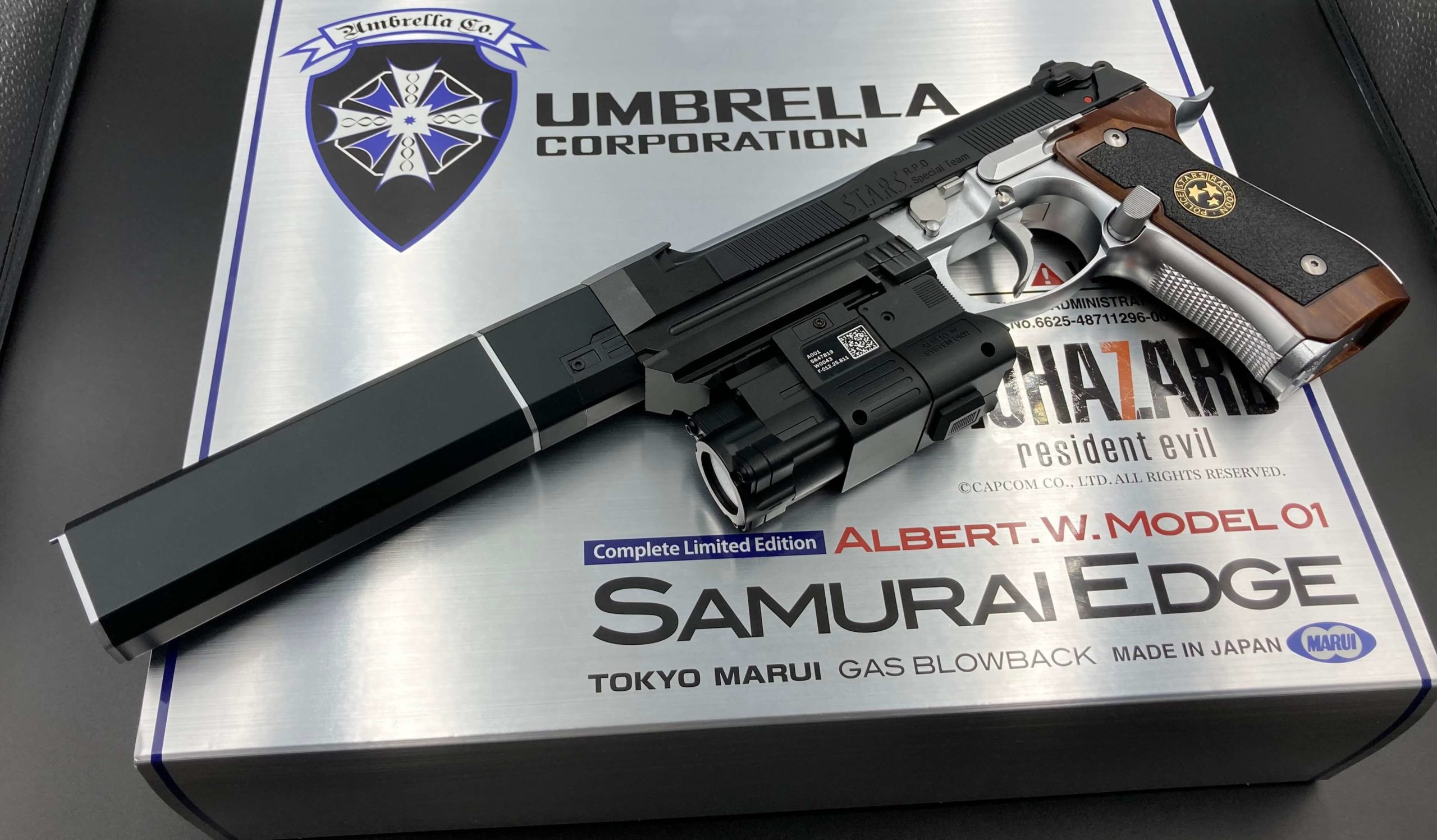 サムライエッジ ウェスカーモデル01をレビュー！バイオハザード7で活躍