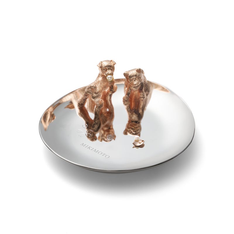 ミキモト 純銀 銀彫 小物ケース 58グラムMikimoto 楊枝ケース ミキモト