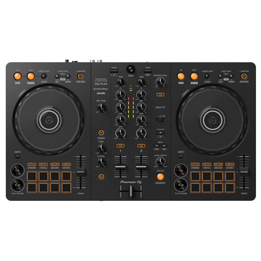 Pioneer DJコントローラー DDJ-FLX4 + ヘッドホン HDJ-CUE1 + PC