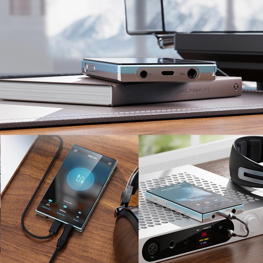 ロゴ入りクロスプレゼント》 FIIO デジタルオーディオプレーヤー JM21