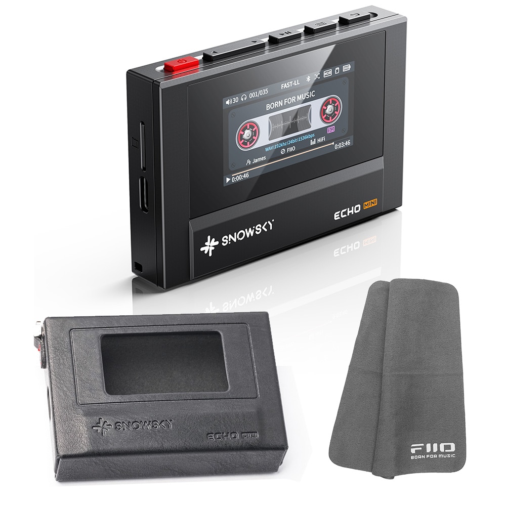 ロゴ入りクロスプレゼント》 FIIO デジタルオーディオプレーヤー