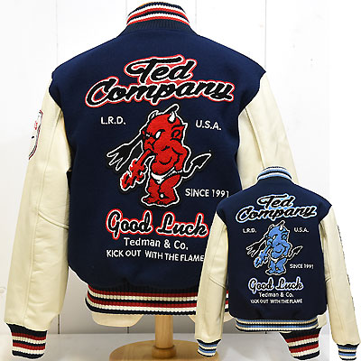 テッドマン（TEDMAN）「Good Luck」スタジアムジャケット/TDJ-18000