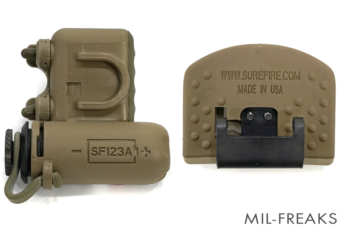 売りきり] SureFire HL1-C-TN ヘルメットライト 旧型 TAN 未使用