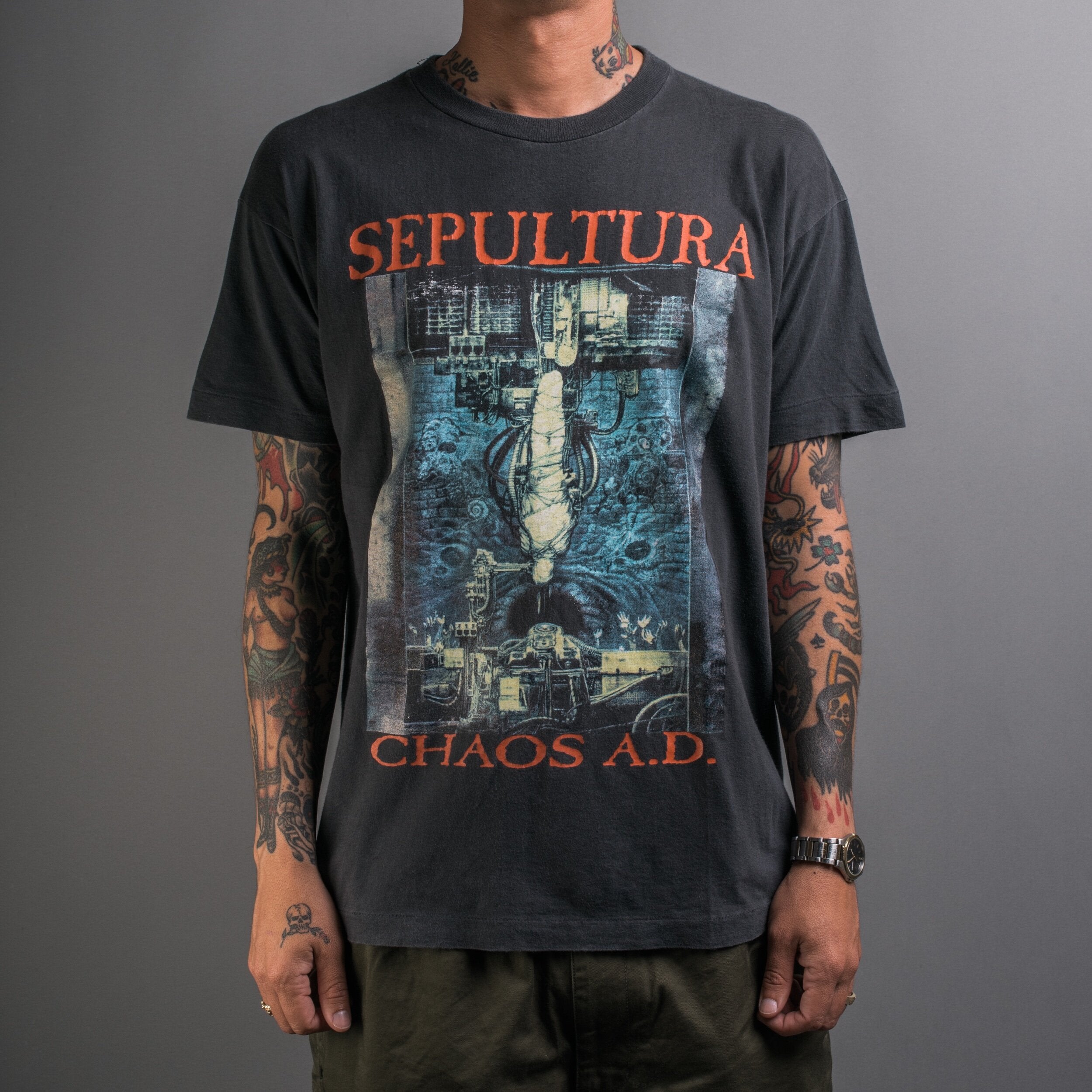 Vintage 90's Sepultura Chaos AD T-Shirt – Mills Vintage USA