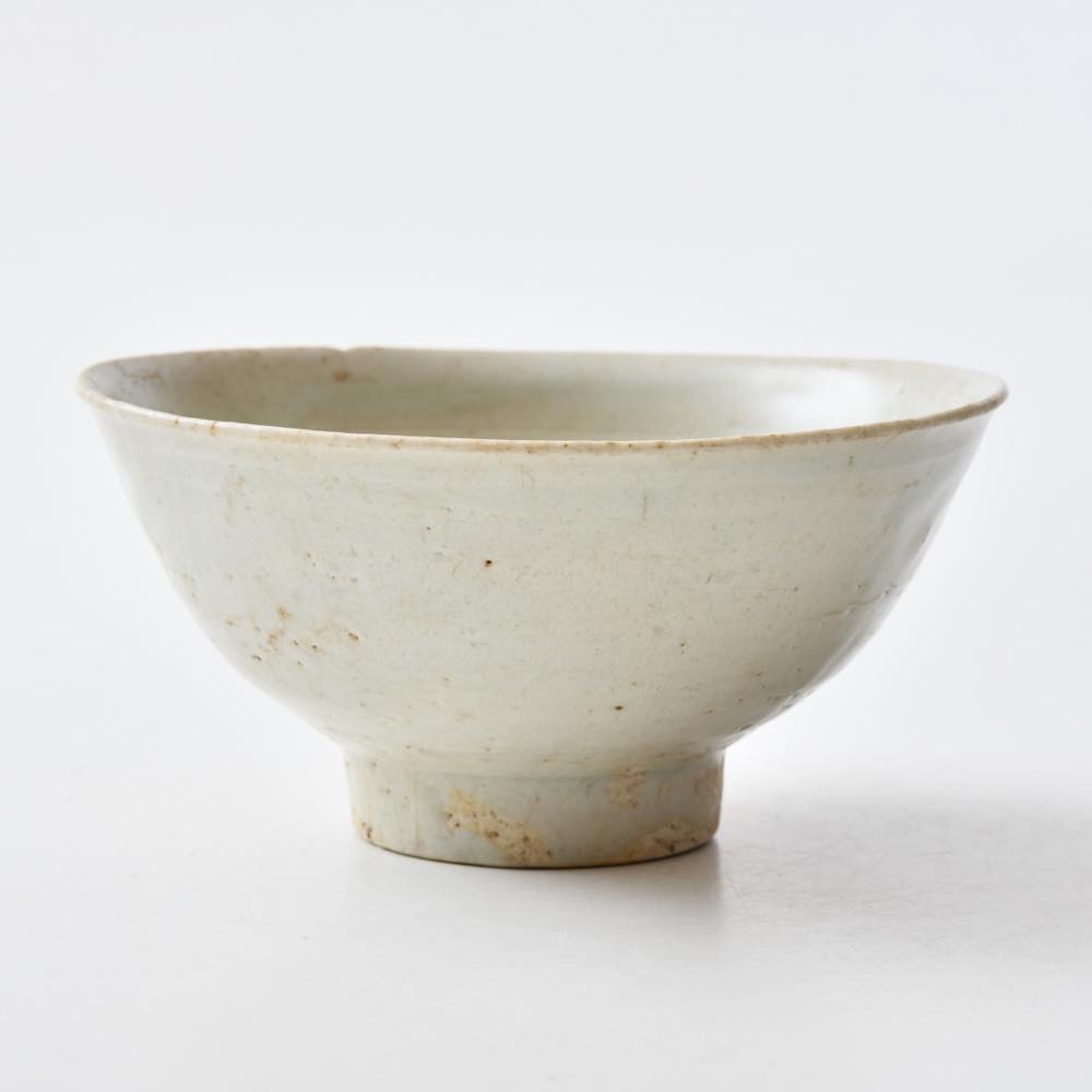 中国 宋代 白磁櫛目鉢 ｜ みんげい おくむら （日本と世界の民芸）