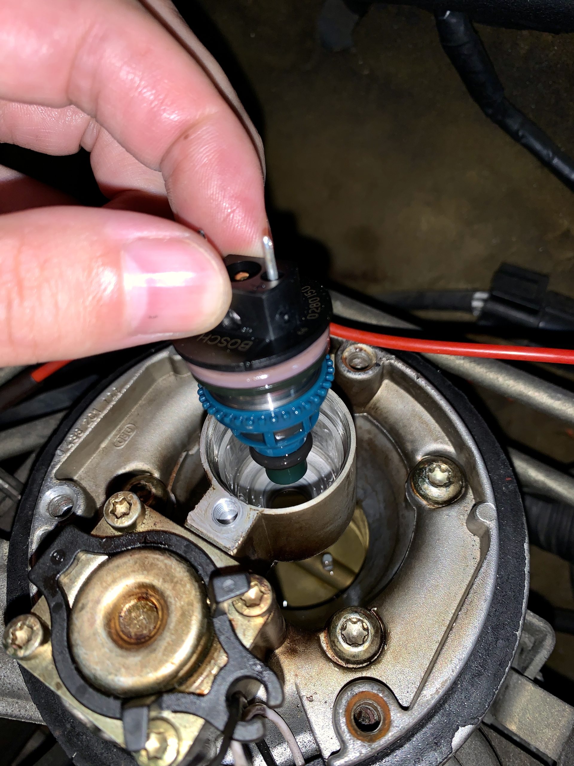 ローバーミニ：インジェクターの調子を見てみる。非分解のパーツなので