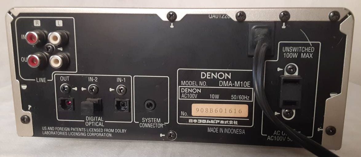 Denon DMA-M10E [MiniDisc Wiki]