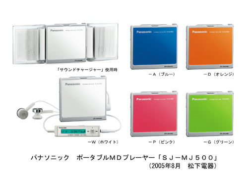 Panasonic SJ-MJ500 [MiniDisc Wiki]