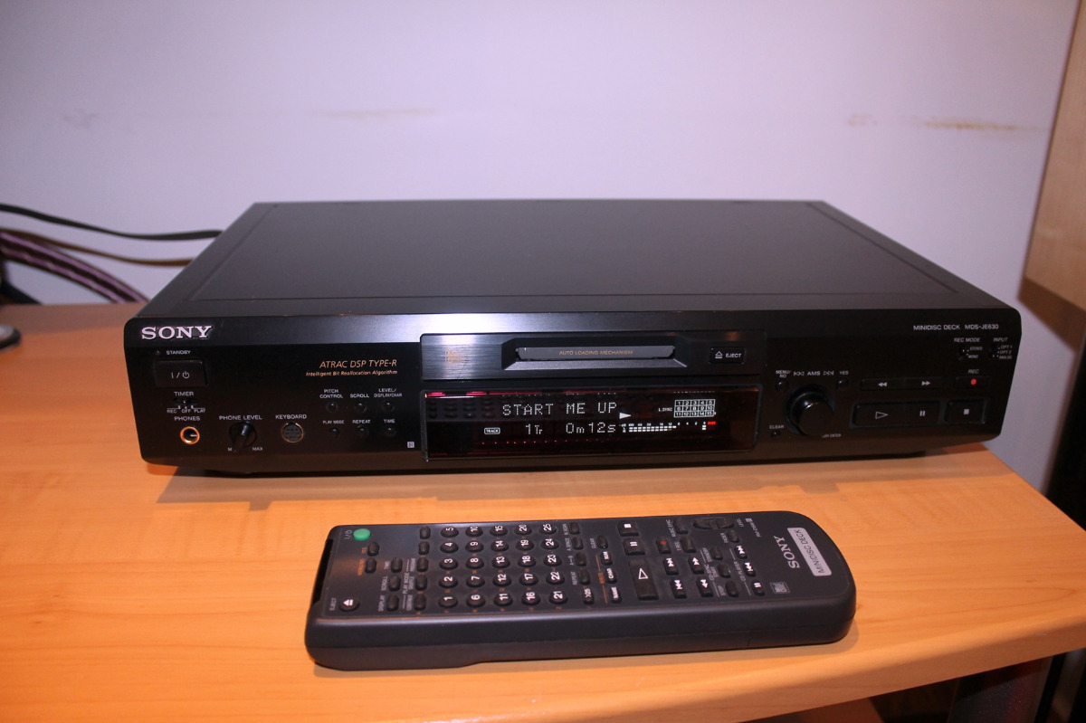 Sony MDS-JE630 [MiniDisc Wiki]