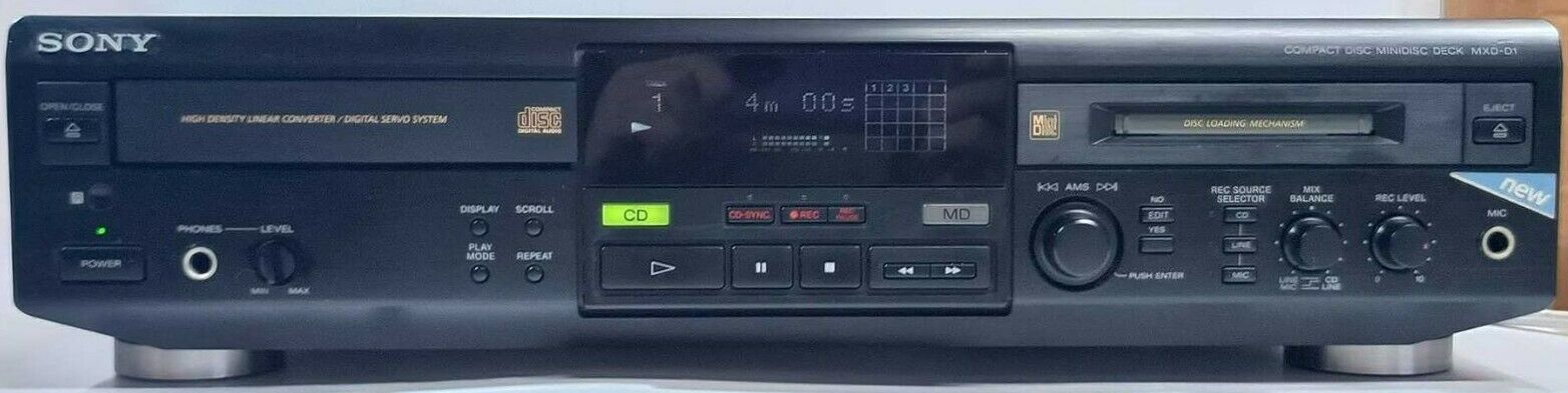 Sony MXD-D1 [MiniDisc Wiki]