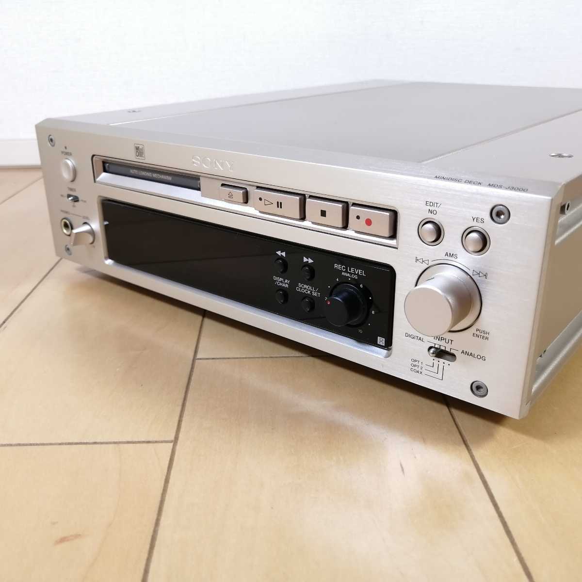 Sony MDS-J3000 [MiniDisc Wiki]