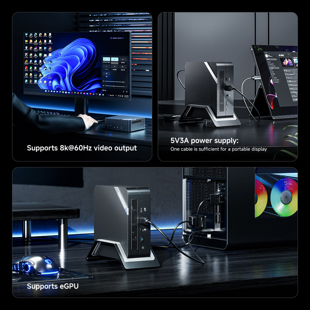 Minisforum UM773 Lite MiniPC | AMD Ryzen™ 7 7735HS