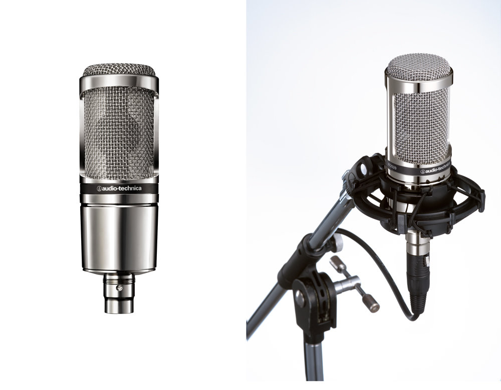 Audio-Technicaが限定仕様モデルのマイクロフォン「AT2020V