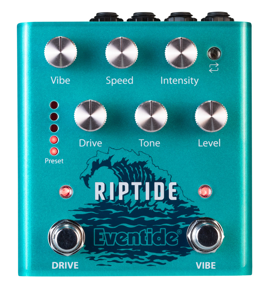 Eventideが、StompBoxシリーズ新製品「Riptide」を発売！2つの音色を