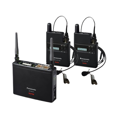 RAMSA デュアル デジタルワイヤレスマイク(B帯) WX-DR131×2/WX-DT135