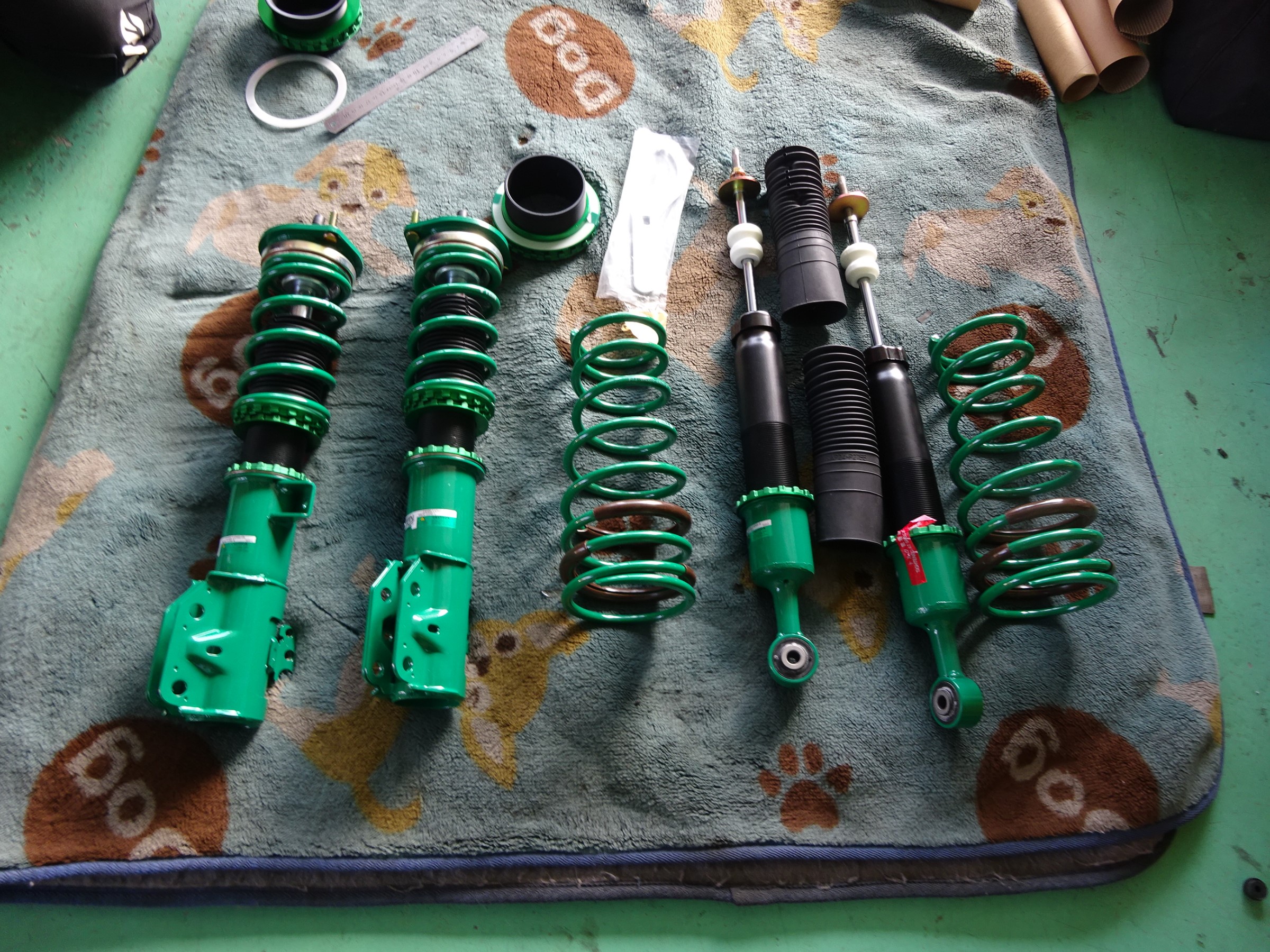 ダイハツ　ムーブ　車高調 ムーブ車高調取り付け | ダイハツ MOVE その他 カー用品取付 > 足回り