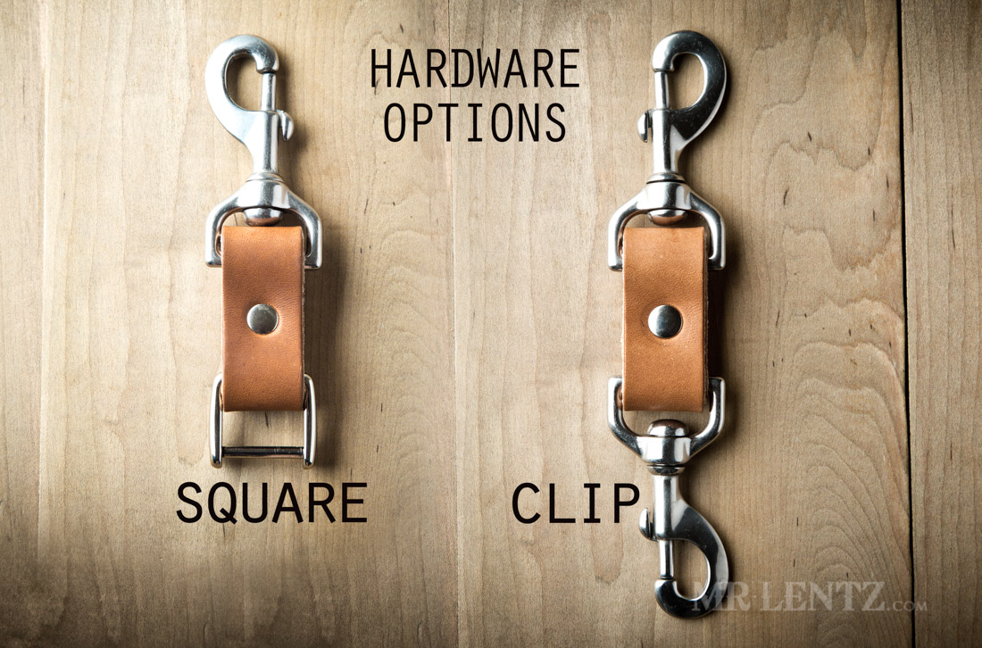 Leather Keychain FOB - Leather Keychain | Mr. Lentz Shop