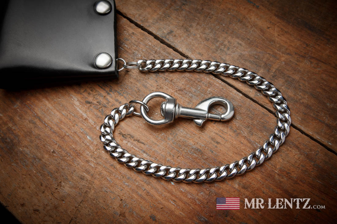 Thick Chain For Wallets - Stainless Steel | Mr. Lentz Shop
