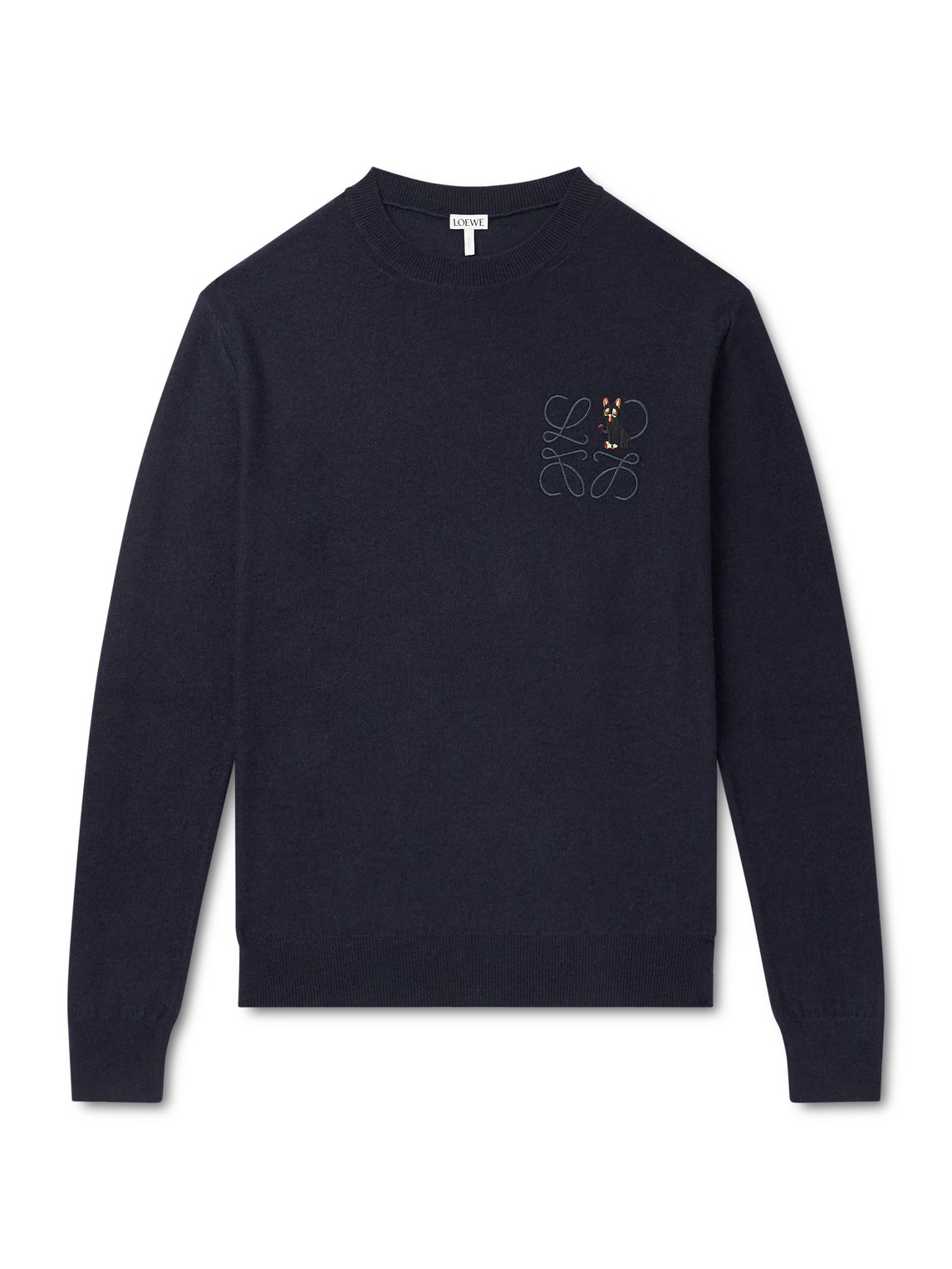LOEWE - Wool Half-Zip Sweater - Curated Menswear
