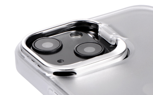 iPhone 13 mini スタンド付耐衝撃ハイブリッドケース「SHELL STAND