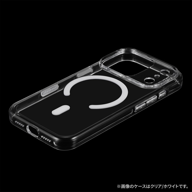 iPhone 17 Pro 超透明ハードケース 「MASTER CLEAR mag」 クリア