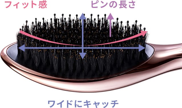 リファエールブラシレイ（天然豚毛） | ヘアブラシ | ReFa（リファ