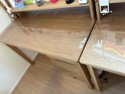 f.デスクマット・勉強机 | 透明テーブルマットのユーザーレビュー