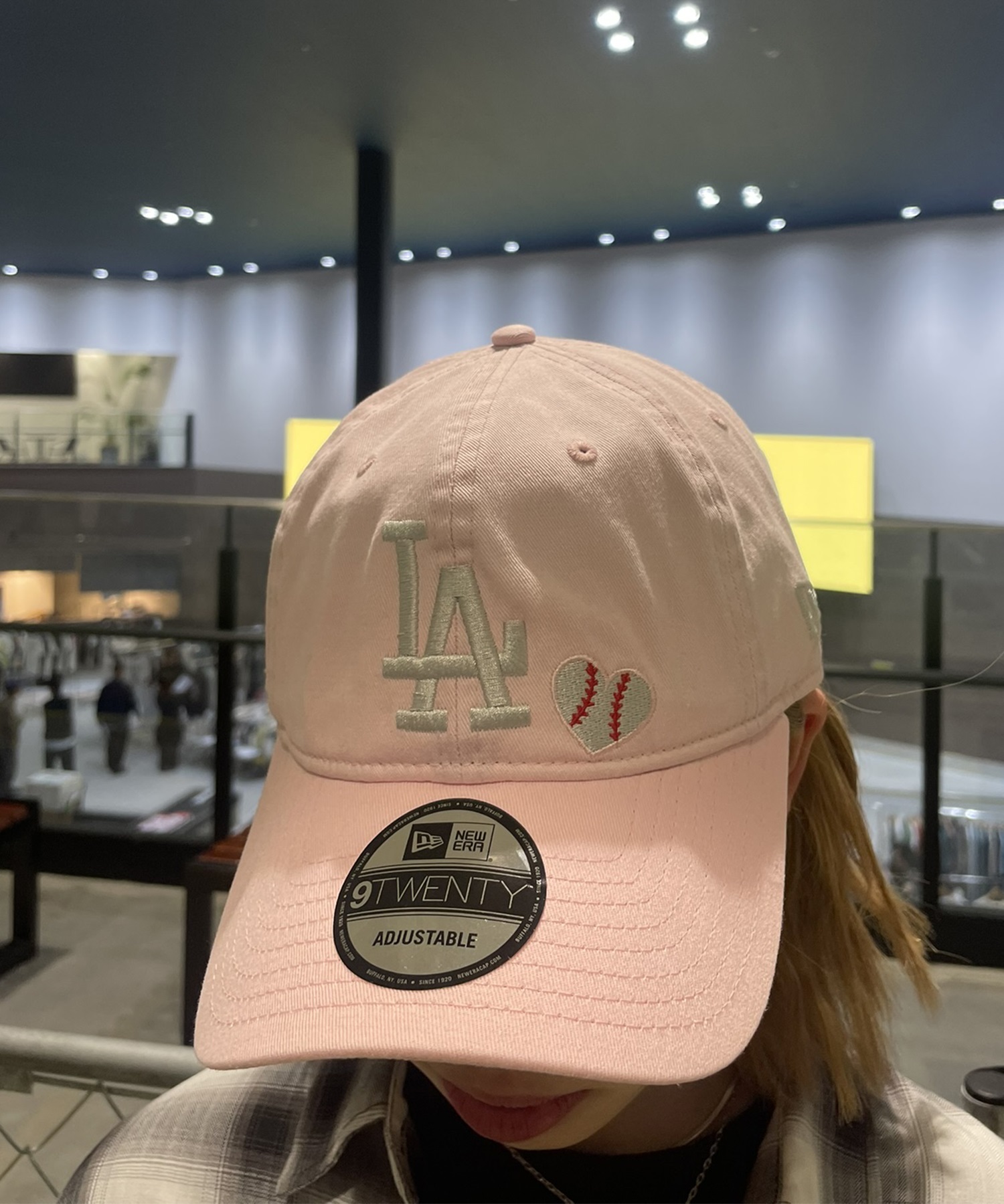 NEW ERA/ニューエラ 9TWENTY BALL HEART キャップ ロサンゼルス