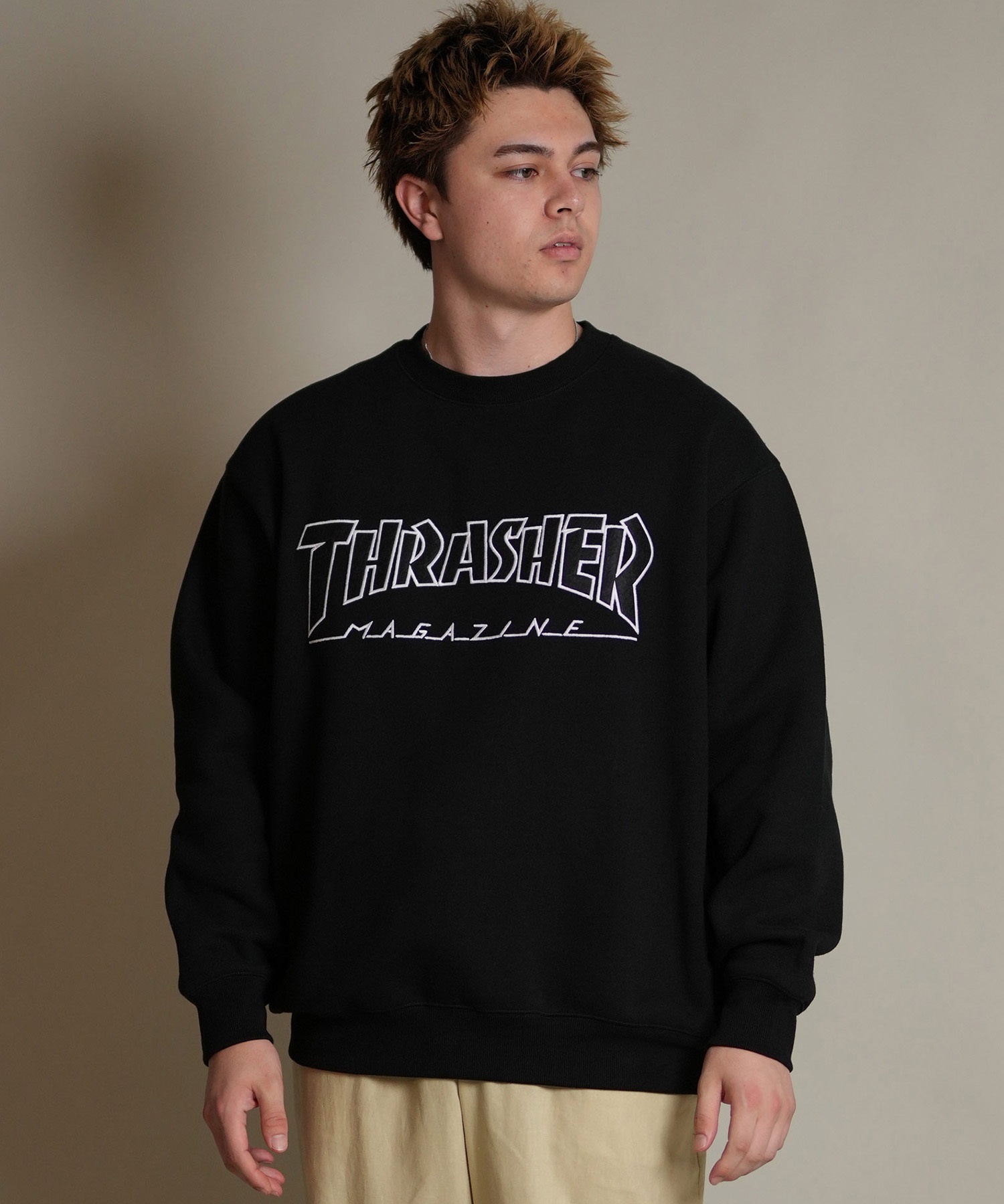 THRASHER スラッシャー トレーナー スウェット メンズ クルーネック