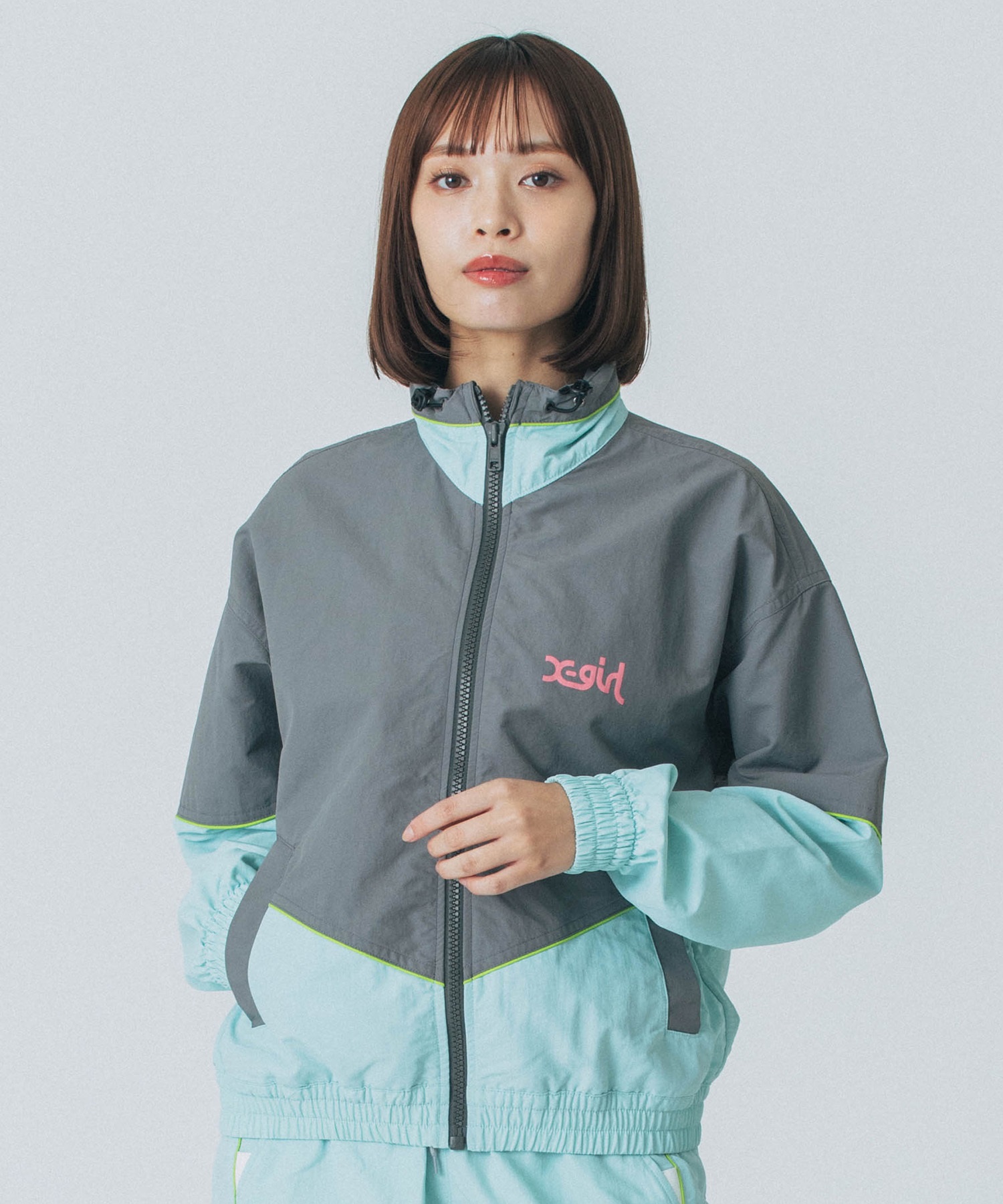 X-girl SPORTS エックスガールスポーツアウター レディース ナイロン