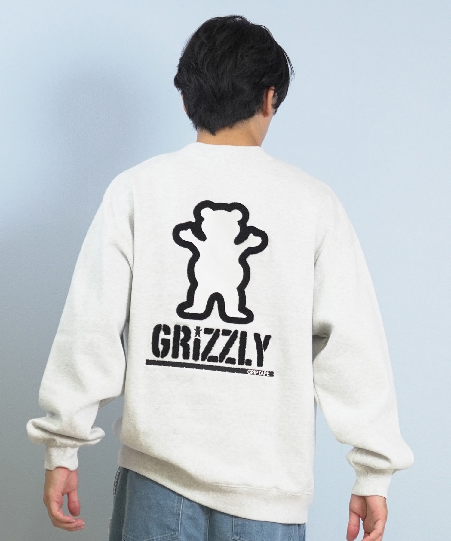GRIZZLY グリズリー トレーナー スウェット メンズ クルーネック